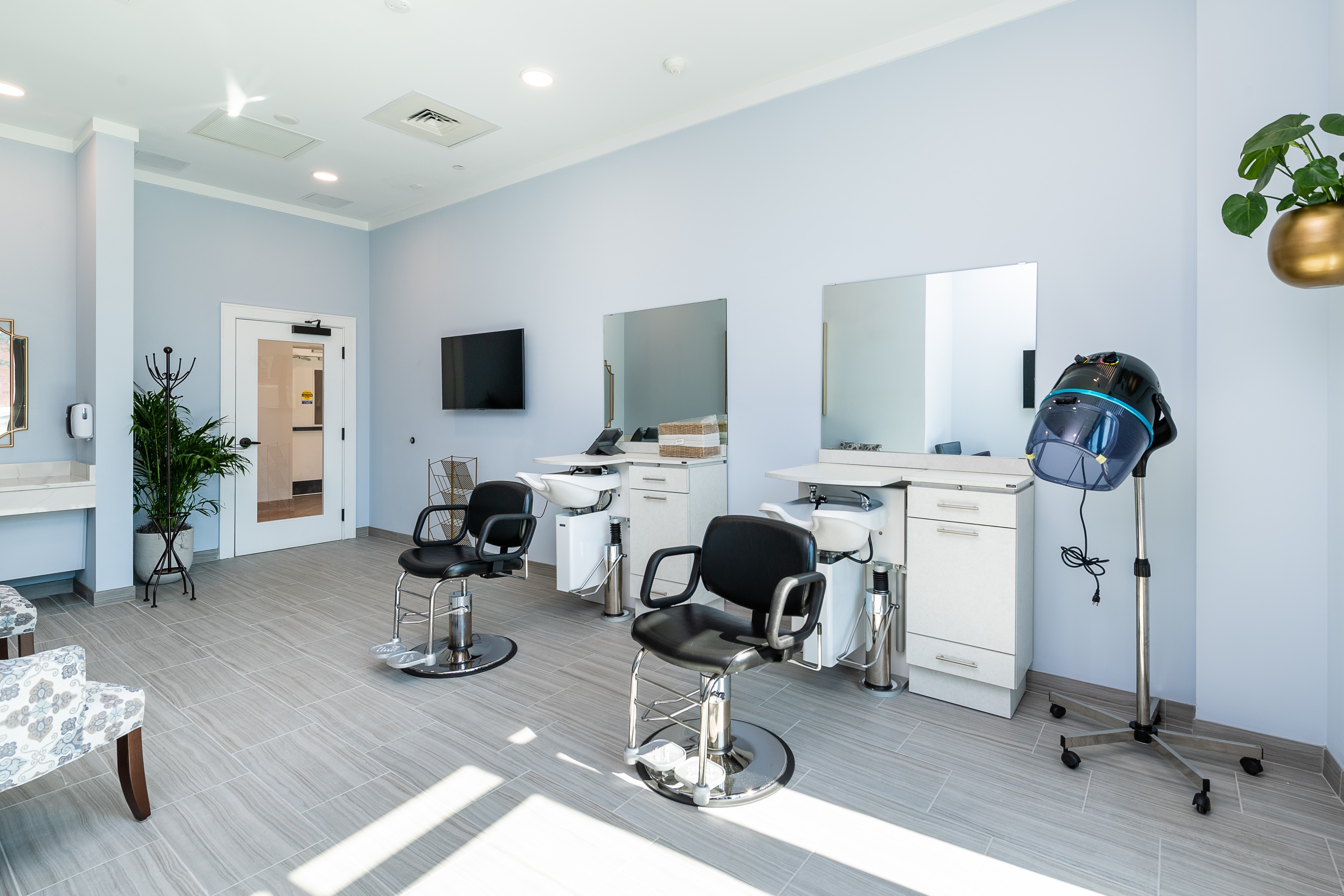 salon setting